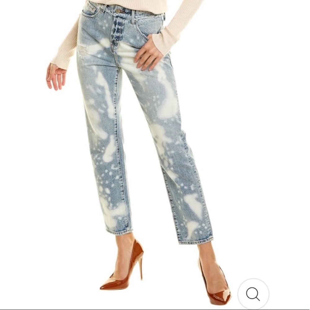 Good American bleached jeans NWT